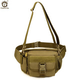 Men's Messenger Bags Fanny Pack Military Waist Packs Waterproof Nylon