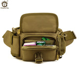 Men's Messenger Bags Fanny Pack Military Waist Packs Waterproof Nylon