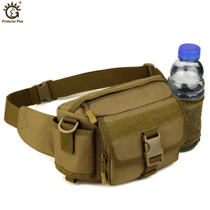 Men's Messenger Bags Fanny Pack Military Waist Packs Waterproof Nylon