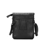 Men's Messenger Bags PU Leather Flap Bag Small Shoulder Handbag