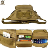 Men's Military Waist Pack Bag Waterproof Messenger Bag