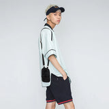 Men's Nylon Shoulder Bag Waterproof Casual Vertical Phone Pouch
