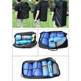 Men's Large Canvas Travel Duffel Bag Multifunctional High Luggage Bag