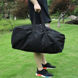 Men's Large Canvas Travel Duffel Bag Multifunctional High Luggage Bag
