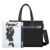 Men's Retro Business Laptop Briefcase Messenger Bag
