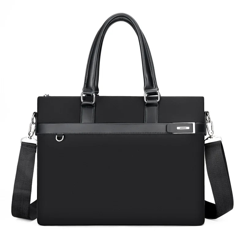 Men's Business Laptop Bag Casual Messenger Bag Retro Briefcase