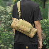 Men's Hiking Sports Pocket Backpack, Waterproof 3P Waist Bag