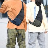 Men's Casual Shoulder Bag Travel Sports Chest Bag Pack