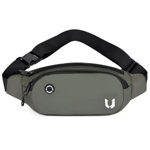 Men's Nylon Waist Bag Fanny Pack Hip Bum Belt Bag Travel