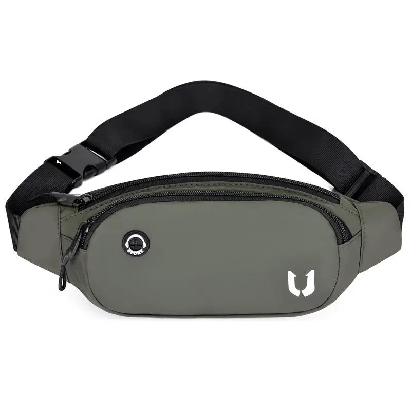 Men's Nylon Waist Bag Fanny Pack Hip Bum Belt Bag Travel