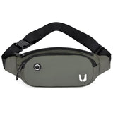 Men's Nylon Waist Bag Fanny Pack Hip Bum Belt Bag Travel