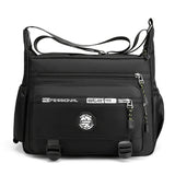 Men's One Shoulder Messenger Bag Work Large Capacity Briefcase