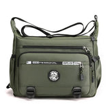 Men's One Shoulder Messenger Bag Work Large Capacity Briefcase