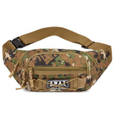 Men's Camo Waist Pack Multifunctional Outdoor Cashier Bag