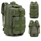 Men's Outdoor Tactical Backpack Waterproof Rucksack Military Bag Pack