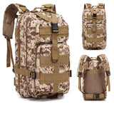 Men's Outdoor Tactical Backpack Waterproof Rucksack Military Bag Pack
