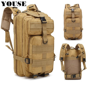 Men's Outdoor Tactical Backpack Waterproof Rucksack Military Bag Pack