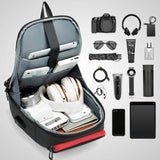 Men's Outdoor Waterproof Travel Backpack Anti-theft Messenger Bag
