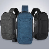 Men's Security Lock Sports Mini Shoulder Bag