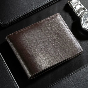 Men's Short Soft Leather Wallet PU Leather Young Male Student Wallet