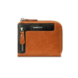 Men's Short Wallet Soft PU Leather Multifunctional Purse