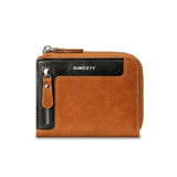 Men's Short Wallet Soft PU Leather Multifunctional Purse