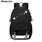 Men's Shoulder Bag USB Charging Backpack Neutral