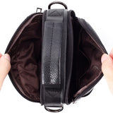 Men's Leather Laptop Bag Shoulder Briefcase