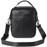 Men's Leather Laptop Bag Shoulder Briefcase
