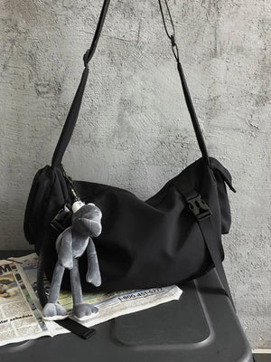 Japanese Functional Tooling Messenger Bag Large Sports Backpack