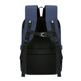 Men's Portable Backpack Large Capacity Waterproof Travel Bag 15.6 Inches
