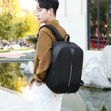 Men's Portable Backpack Large Capacity Waterproof Travel Bag 15.6 Inches