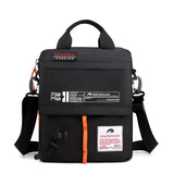 Men's Shoulder Messenger Bag Sports Briefcase Waterproof Satchel