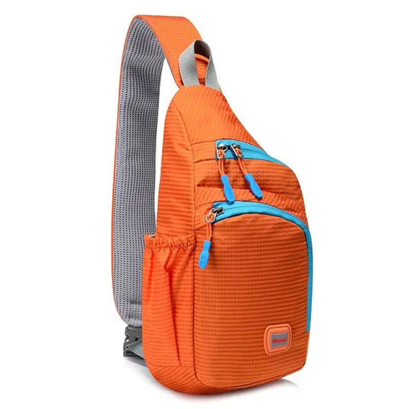 Men's Nylon Sling Crossbody Bag for Outdoor Sports