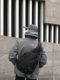 Men's Large-Capacity Street Sports Chest Bag Shoulder Bag
