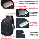 Men's Casual Laptop Business Backpack Schoolbag Teenagers Travel