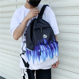 Two Tone Satchel School Backpacks for Girls Boys
