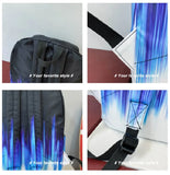 Two Tone Satchel School Backpacks for Girls Boys