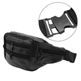 Men's Vintage Leather Messenger Bag Waist Pack Pouch