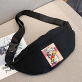 Men's Waist Bag Fanny Pack Outdoor Sports Chest Crossbody Bag