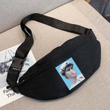 Men's Waist Bag Fanny Pack Outdoor Sports Chest Crossbody Bag