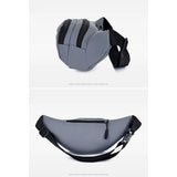 Men's Waterproof Waist Bum Bag Running Jogging Belt Pouch Zip Fanny Pack