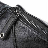 Men's Leather Waist Pack Phone Pouch Travel Bag Sling Bag