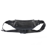 Men's Leather Waist Pack Phone Pouch Travel Bag Sling Bag