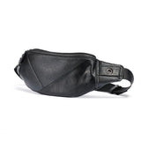 Men's Leather Waist Pack Phone Pouch Travel Bag Sling Bag