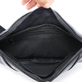 Men's Leather Waist Pack Phone Pouch Travel Bag Sling Bag