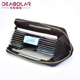 Men's Leather Wallet Clutch Bag Billeteras Para Hom