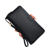Men's Leather Wallet Clutch Bag Billeteras Para Hom