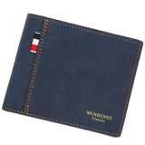 Men's Vintage Leather Short Wallet