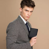 Men's Retro PU Leather Short Wallet Multi-Card Credit Wallet